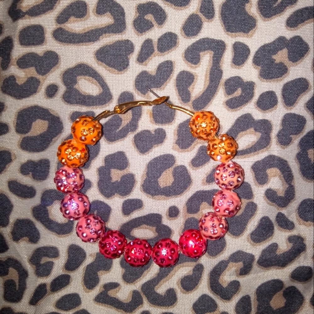 Round Multicolor Earrings